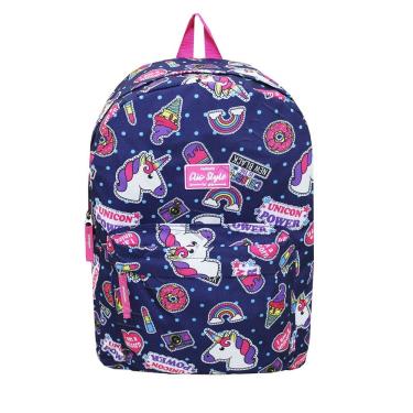 Imagem de Mochila Menina Unicórnio Escolar