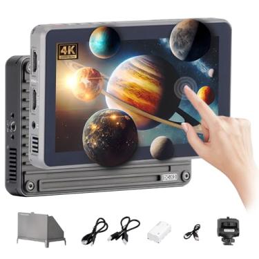 Imagem de VILTROX Monitor De Campo Com Câmera Touchscreen Dc-X2 De 6 Polegadas, Monitor Fotográfico Profissional 4K Hdmi, 2000 Nits, Monitor De Câmera Com Bateria, Protetor Solar, 3D Lut, Assistente De Foco D