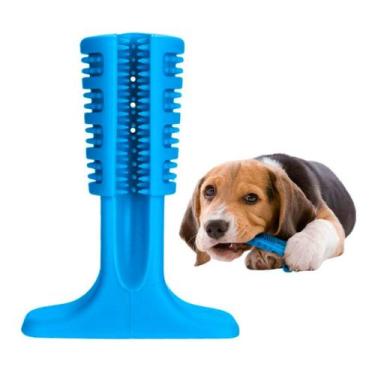 Imagem de Escova Dente Pet Clean Mordedor Canino Cao Gato Remove Tartaro - Peq -