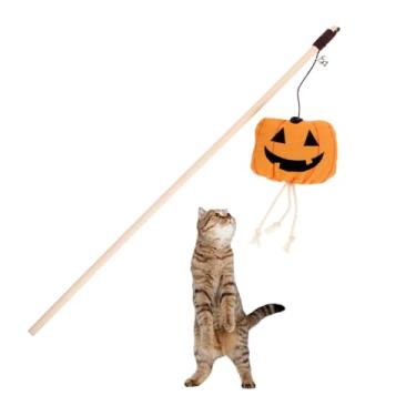 Imagem de POPETPOP Teaser Gatos Engraçado Teasing Cat Stick Brinquedos Gato Provocação Pet Teaser Brinquedos Teaser Baloiços para Animais de Estimação Gato Cachorro Teaser Gatinho Teaser Vara de Pesca Vara de