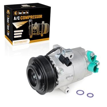 Imagem de Compressor AC com embreagem compatível com Hyundai Elantra 2011-2013 1,8L, 2012-2013 Kia Soul 2.0L; Substitua CO11304C