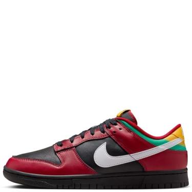Imagem de Nike Tênis feminino Dunk Low Retro Ltd, Phantom Lt Britânico Tan Black Fire Red, 40 EU