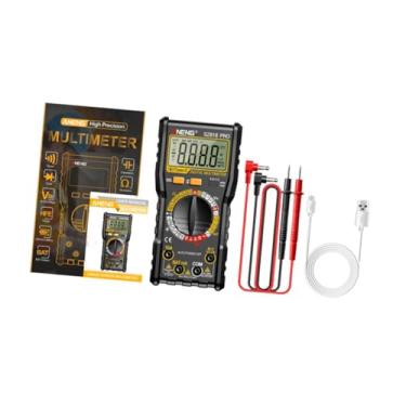 Imagem de oshhni Multímetro digital Ohm Amp Test Meter com caixa Teste de continuidade Diodo Testador de tensão para fusíveis Veículos Multifuncional