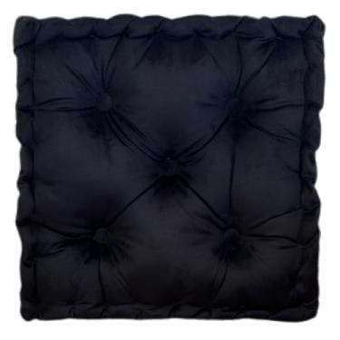 Imagem de ALMOFADA 100x60 X 10 CM FUTON TURCA CHEIA SUEDE ASSENTO DE BANCO OU CADEIRA(PRETO 15)