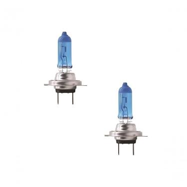 Imagem de Par De Lampadas Halogena Super Brancas Code-tech One H7 12v