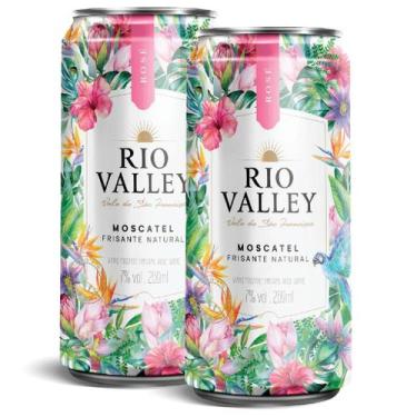 Imagem de Kit Descomplica Rosé  Refrescância e Leveza em Latas  Para Brindes Des