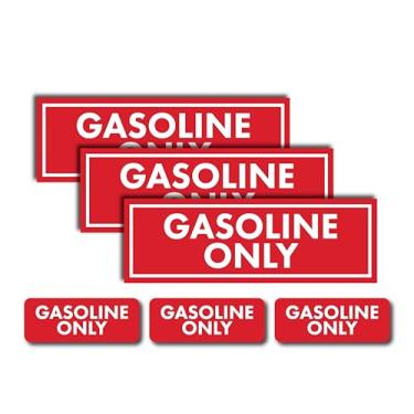 Imagem de THATS IT - Adesivo apenas gasolina - Decalque de vinil apenas gasolina para carro, caminhão e lata de combustível - Adesivo à prova d'água para uso interno e externo - Decalque de tambor de