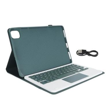 Imagem de Capa de Teclado para Tablet Sem Fio Fina e Leve Com Teclado Removível para Mi Pad 5 e 5 Pro, Vida útil da Bateria Aprimorada para Uso a Longo Prazo, Adequada para Aprender e
