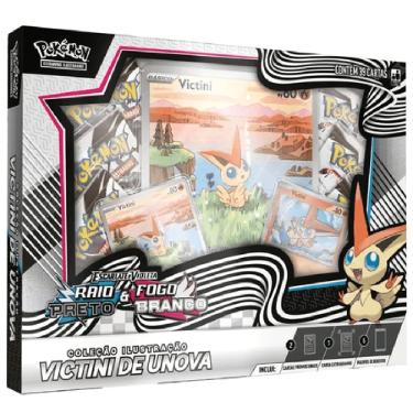 Imagem de Pokemon Box - VICTIMI DE UNOVA - Fogo Branco e Raio Preto COPAG DA AMAZONIA
