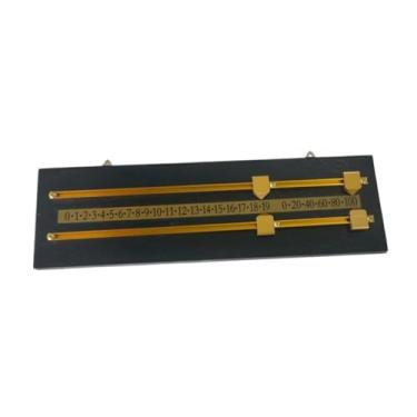Imagem de Generic Placar de bilhar, snooker, shuffleboard, marcador de pontos, equipamento de árbitro, acessórios para clubes, placa de pontuação de mesa de bilhar, Preto