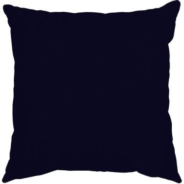 Imagem de Capa Almofada 50x50 Linho Chave Grega Azul Lisa C - LA FAVORITTA AL, A