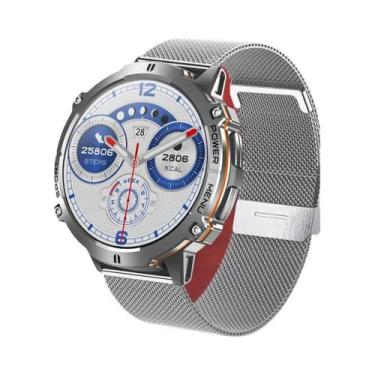 Imagem de Relógio Inteligente Militar Masculino Com GPS, Bluetooth, Chamadas, 10