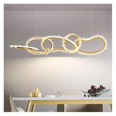 Imagem de Luminárias de teto Luminária pendente LED Lustres compatíveis com luminárias pendentes de sala de jantar Luminárias suspensas compatíveis com luminárias pendentes de teto Iluminação interna