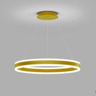Imagem de Lustre de LED moderno para cima e para baixo Luminescência compatível com sala de estar, sala de jantar, quarto, luzes pendentes, decoração para casa, luminária suspensa, luminária de lustre