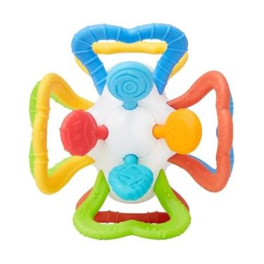 Imagem de Mordedor, Chocalho Macio e Flexível para Bebê, BUBA, Coloridos (SOFT BALL)