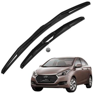 Imagem de Palheta VCLEAR Limpador Parabrisa Dianteiro Silicone Alta Durabilidade