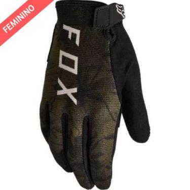 Imagem de Luva Fox Feminina Ranger Gel, 3, Verde oliva, P