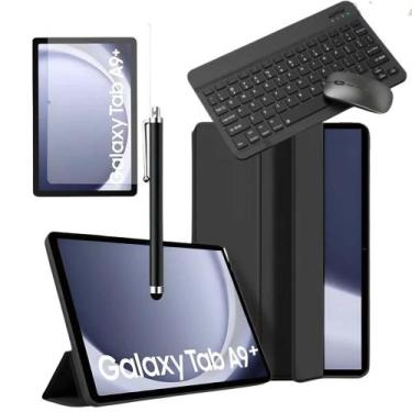 Imagem de Kit Para Tablet Galaxy A9+ 11 4 em 1 Capa, Película, Caneta e Teclado 