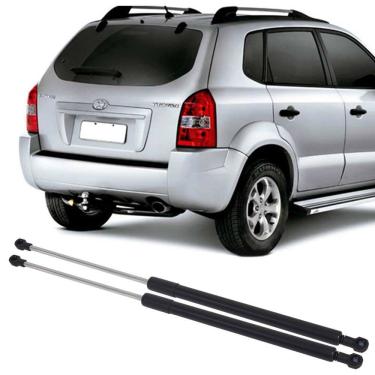 Imagem de Par Amortecedor Tampa Traseira Porta Malas Tucson 2005 à 2016 Mola Gás