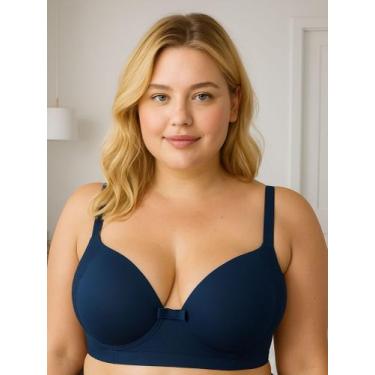 Imagem de Sutiã Plus Size Bojão Soutien Reforçado Alça Sustentação - c7 RENDÃO -