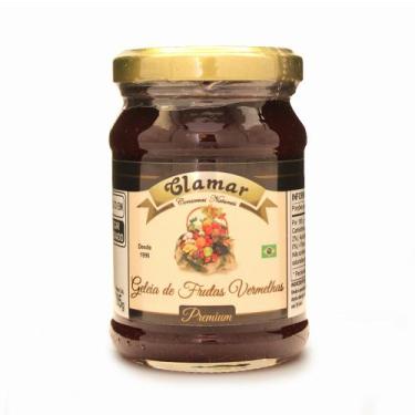 Imagem de Geleia De Frutas Vermelhas Artesanal 205g 100% Natural - Clamar Conser