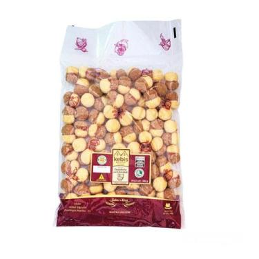 Imagem de Biscoito Caseiro Casadinho com Chocolate Goiaba Fruta Natural 500g Keb