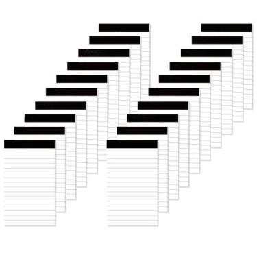 Imagem de Bloco de notas Nichela Ultra Quality 3x5", 30 folhas, pacote com 20