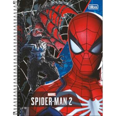 Imagem de Tilibra - Caderno Espiral Capa Dura Universitário Connect 10 Matérias Spider-Man Game 160 Folhas - Capa 2 - Spider E Venom
