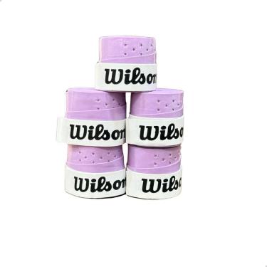 Imagem de Kit 5 Un Overgrip Raquete Beach Furado Wilson - Env Imed Lil