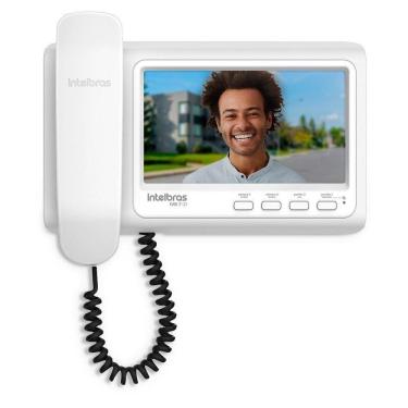 Imagem de Vídeo Porteiro Intelbras IVR 7 ID, LCD 7", Monofone, Branco
