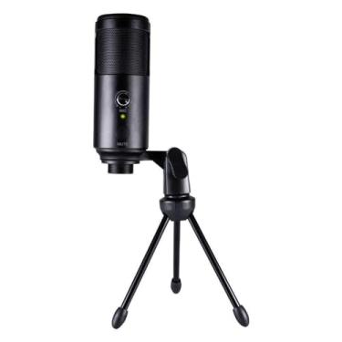 Imagem de Microfone Gamer Profissional Skipper - USB - Com boatão mute - MG200 - OEX GAME - Preto