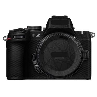 Imagem de Z 50II Anti-riscos Capa de câmera adesivo para Nikon Z50 Mark II protetor de vinil película protetora de pele decoração Z50 II (cruz ultra preta)