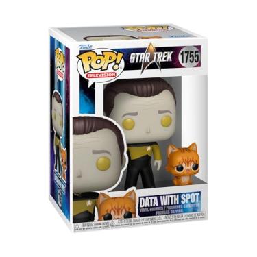 Imagem de Funko Pop! & Buddy: Star Trek Next Generation – Lt. Comm Data with Spot - Star Trek The Next Generation - Figura de vinil colecionável - ideia de presente - Mercadoria oficial - Fãs de TV