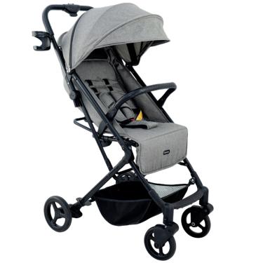 Imagem de Carrinho de Bebe Berço Passeio Galzerano Kira Cinza