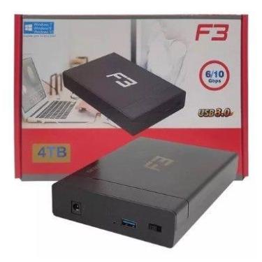 Imagem de Case para HD 2,5-3,5" Usb 3.0 F3 CS-3-2EM1