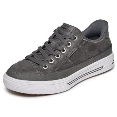 Imagem de Skechers Tênis masculino Arcade-Join Ya There Hands Free Slip-ins, Cinza escuro, 42