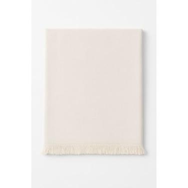 Imagem de Manta para Sofá，Kit C/2 Manta King Luxo Gigante 300x225 Cm — Algodão, Macia e Decorativa para Sofá e Cama(KIT C/2 3,0x2,25 BEGE (CRUA))