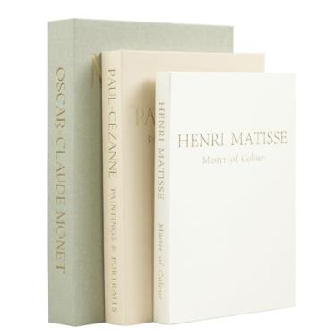 Imagem de Hcyhcx Conjunto de 3 livros decorativos para decoração de casa - livros falsos vintage para decoração, mini conjunto de livros estéticos para mesa de centro, prateleira e caixas decorativas (verde