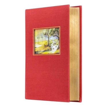 Imagem de Bíblia Acf Com Espaço Para Anotações, Tecido Sobre Capa Dura Com Moldura, Leitura Perfeita