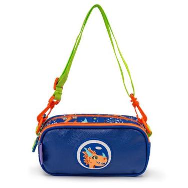 Imagem de Estojo Pochete Infantil Milk&Moo, Azul