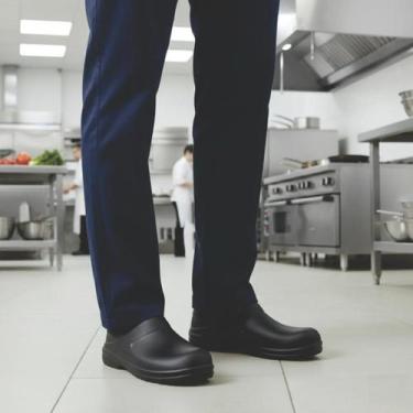 Imagem de Sapato Profissional Yvate Cozinha Enfermagem Hospital, Preto, 37