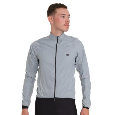Imagem de Jaqueta Corta Vento de Ciclismo Masculina Márcio May Pro II Cinza