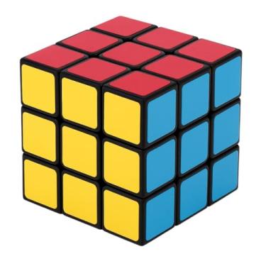 Imagem de Cubo Mágico 3x3x3 Tamanho 6,5cm x 6,5cm Treinamento Habilidades Cognitivas Motoras Brinquedo Quebra Cabeça Tridimensional Foco Antiestresse Interativo Educativos Concentração Memória Atenção Premium