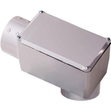 Imagem de Condulete fixo 4" tipo "LB" - com tampa / rosca NPT / com pintura elet