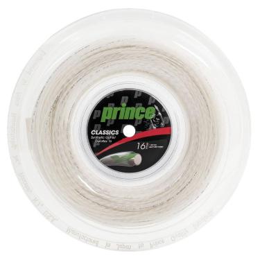 Imagem de Corda Prince Synthetic Gut Duraflex 16 1.30mm Branco - Rolo com 200 metros