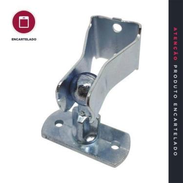 Imagem de Fixador de porta p&j para piso zincado com 1 unidade - código 654051 -