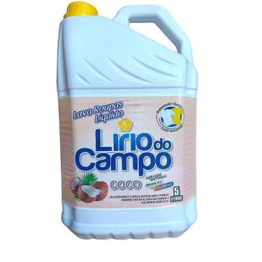 Imagem de Lava Roupas Coco Lírio do Campo - 1L - Eficiente e Suave para Roupas D