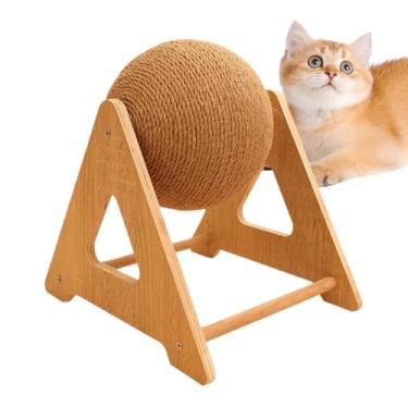 Imagem de Brinquedo arranhador para gatos | Bola de arranhar para gatos | Brinquedo multifuncional para arranhar gatinhos pequenos, médios e grandes, chinchilas, coelhinhos