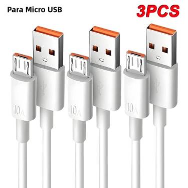 Imagem de Cabo Micro USB De Carregamento Rápido 10A NNBILI Para Samsung Galaxy S