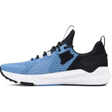 Imagem de Under Armour Tênis feminino Project Rock Blood Sweat Respect 4, (400) Horizon azul/preto/branco, 10.5